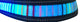 Rainbow Collar with Blue or Red Lights and chargeable via USB