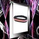 Light Pink Solar Charging LED Dog Collar