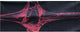 Womens inspiring red and black biker bandana /headband with Inspirational text - “Just a State of Mind”