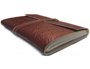 Leather Journal - Handmade Antique Writing Notebook- Daily Notepad, Art Sketchbook or Travel Diary for Men & Women