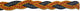 Mixed Softball Seams and Navy Blue Seams Non Slip Braided Athletic Sports Headband with silicone grip