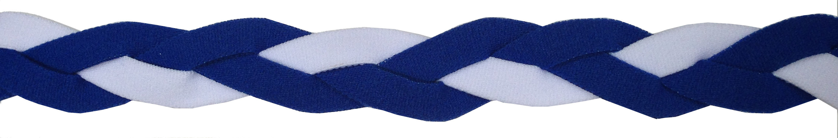 Blue and White Headband