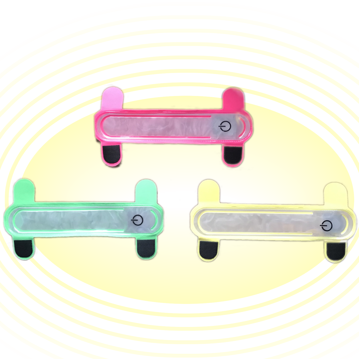 LED Velcro Cover to light up dog collars, pet collars, or even a backpack strap