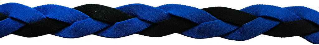 Blue and Black Headband