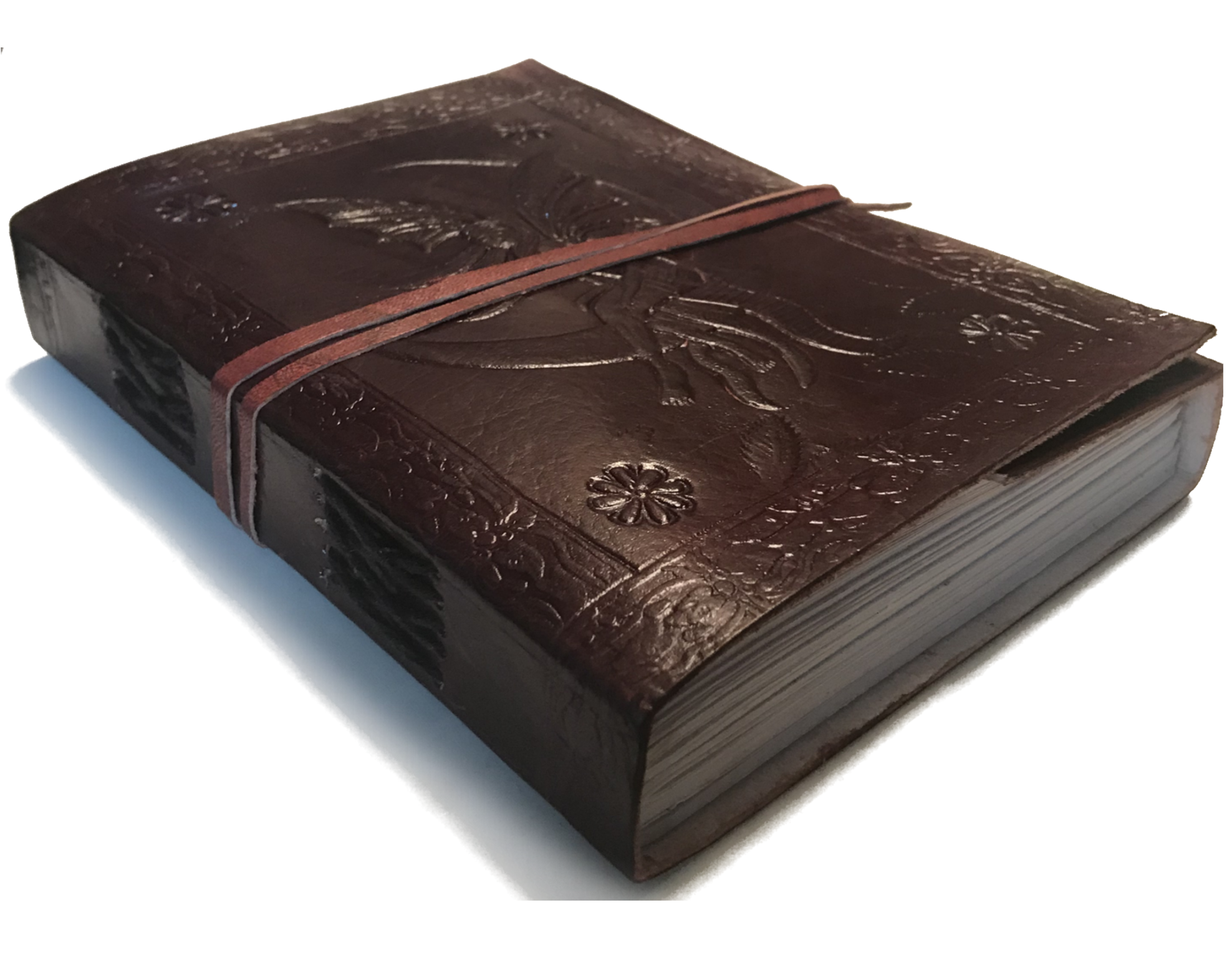 Leather Journal - Handmade Antique Writing Notebook- Daily Notepad, Art Sketchbook or Travel Diary for Men & Women
