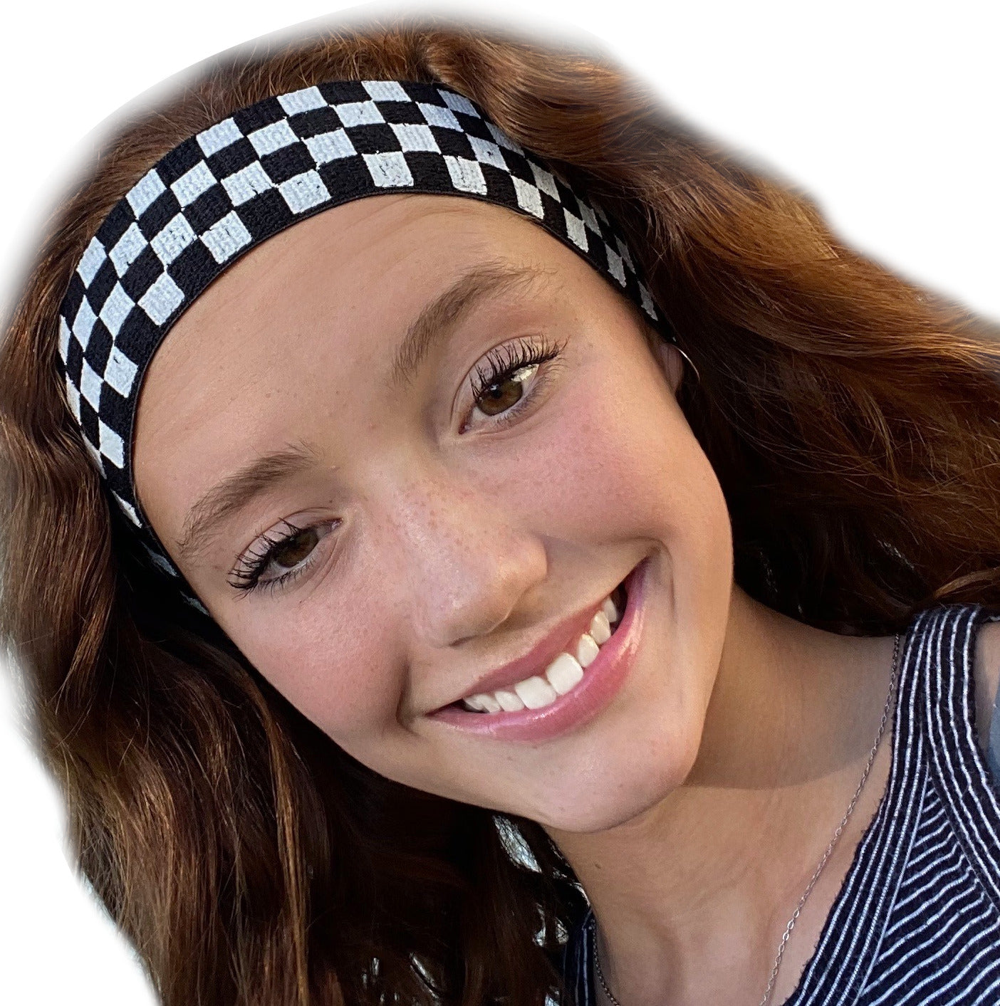 It's Ridic! Checkered Flag Race Fan Retro Headband