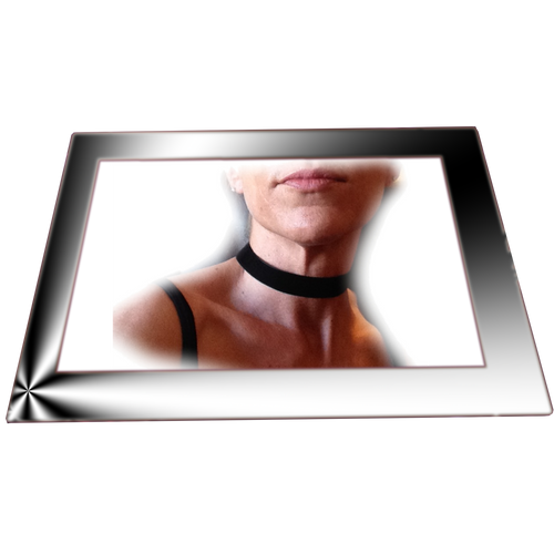 Black Velvet Choker Collar Necklace