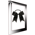 Black Cheer Bow Ponytail holder