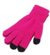 Pink Touchscreen cloth glove