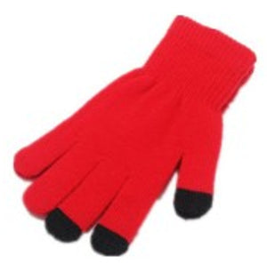 Red Touchscreen cloth glove