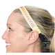 Softball / Baseball Theme Girls / Womens Headbands - Yellow with Red Stitching