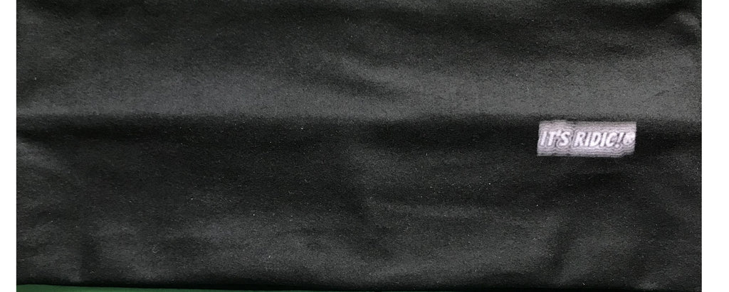 Black Womens biker bandanas