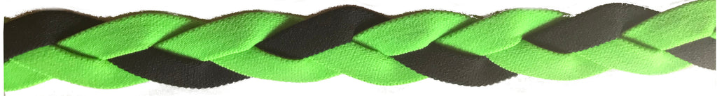 Non-slip braided sports headbands