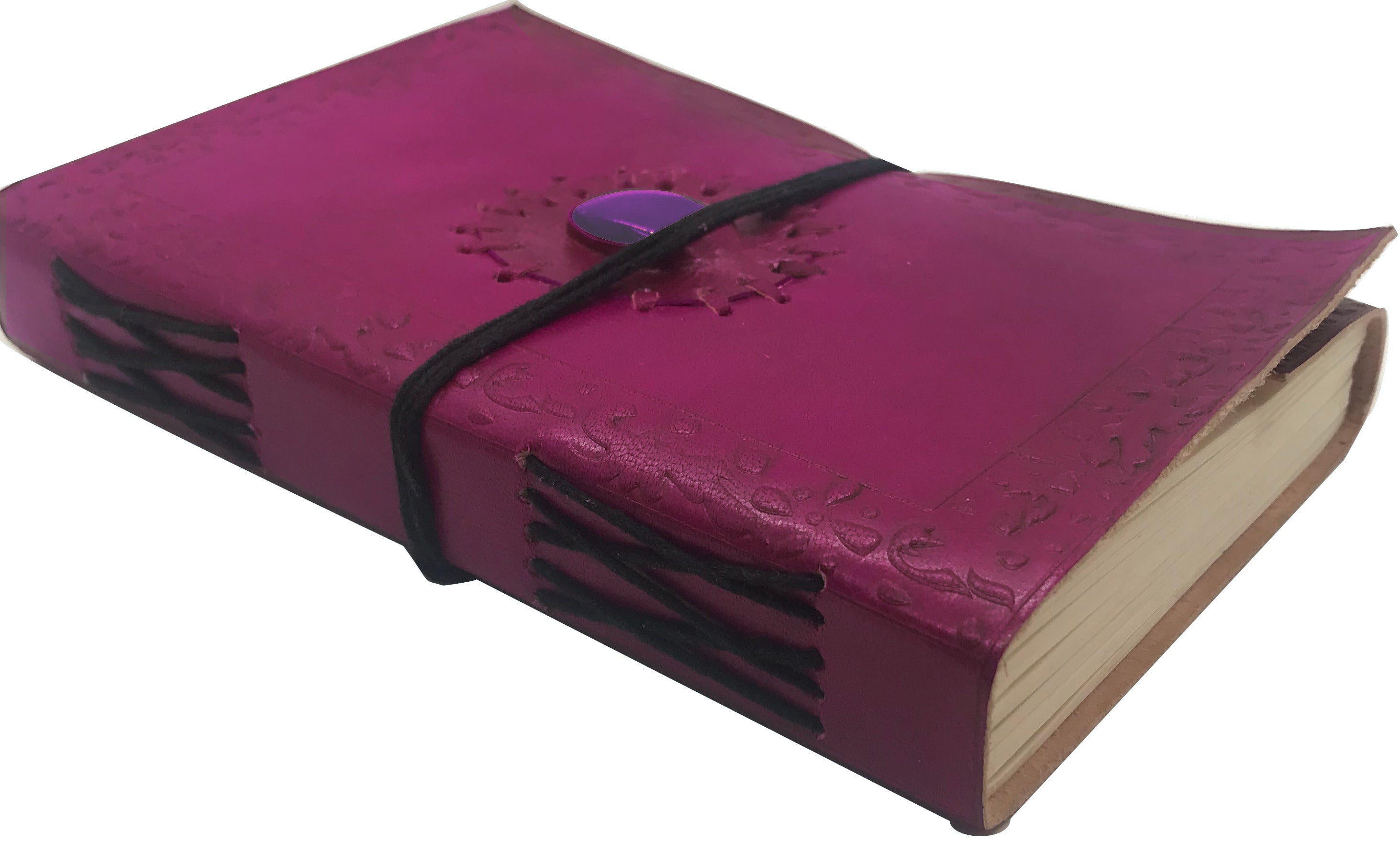 Leather Journal - Handmade Antique Writing Notebook- Daily Notepad, Art Sketchbook or Travel Diary for Men & Women