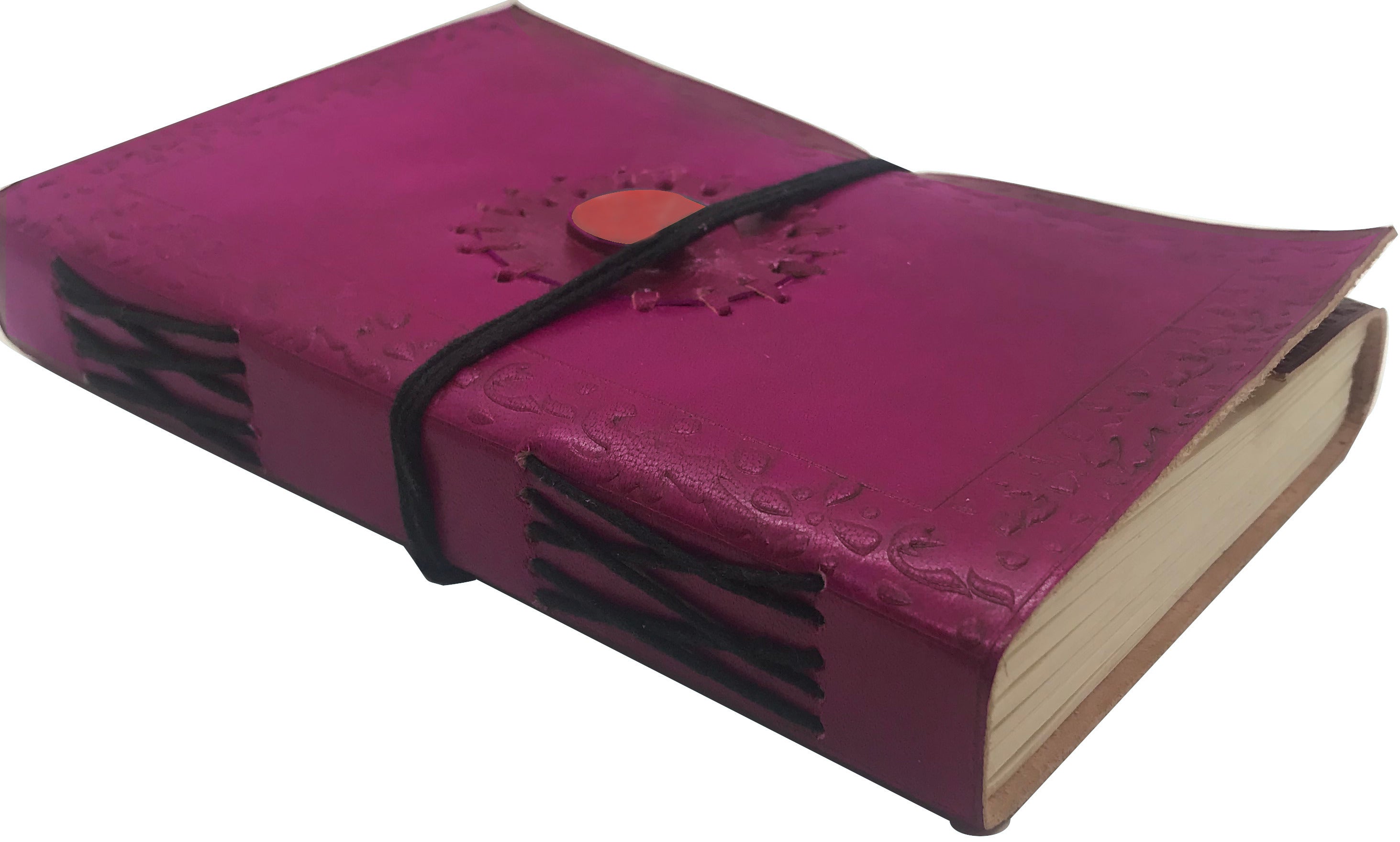 Leather Journal - Handmade Antique Writing Notebook- Daily Notepad, Art Sketchbook or Travel Diary for Men & Women