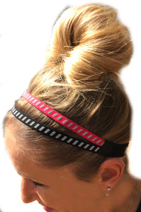 IT'S RIDIC! No Slip Grip/Non-Slip Sports/Athletic Reflective Sports Headband for nighttime exercise