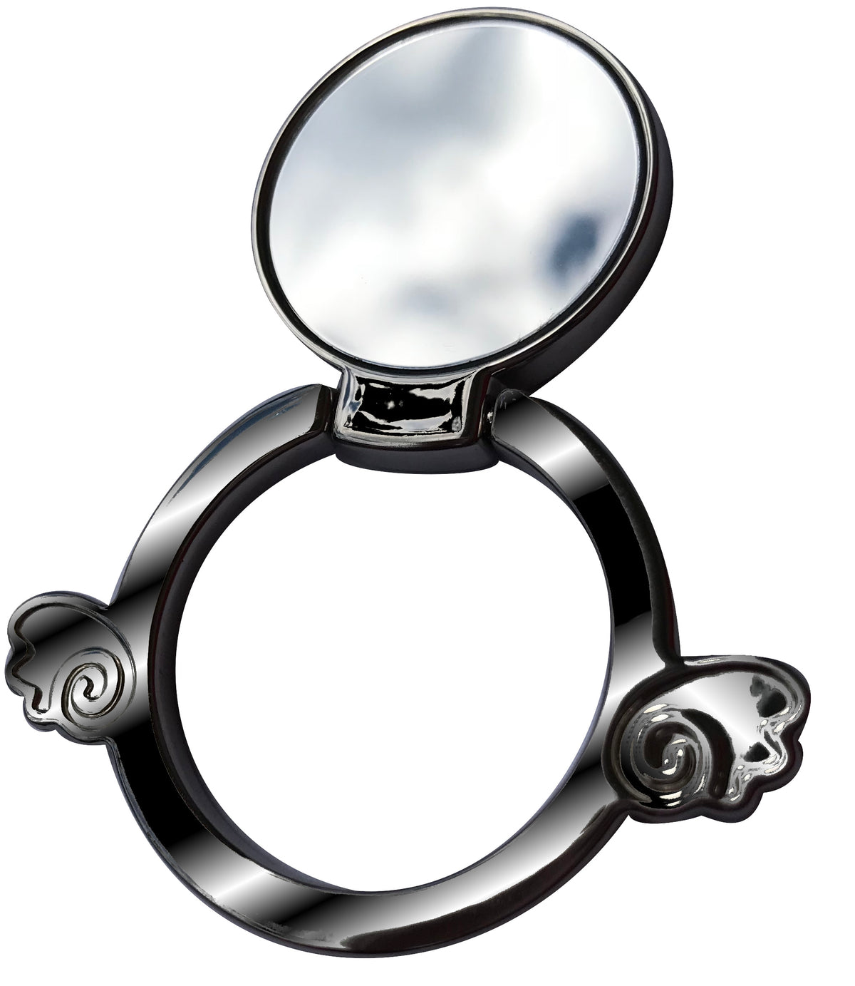 Mirrored Ring Cell Phone or Tablet Holder