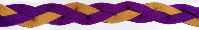 Purple and Gold Headband