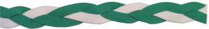 Green and White Headband