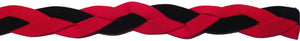 Red and Black Headband