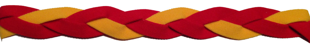 Red and Yellow Headband